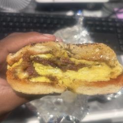 A 4. Beef Bacon Eggs Cheese