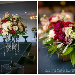 Studio Fleurette - Ceremony floral arrangement and floral centerpieces designed by Studio Fleurette
http://www.jeanninemarie.com/