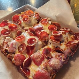 Meat Raffle Pizza