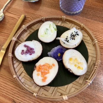 Tanzie's - coconut cakes  Khanom Krok - Salad Near Me - Berkeley, California