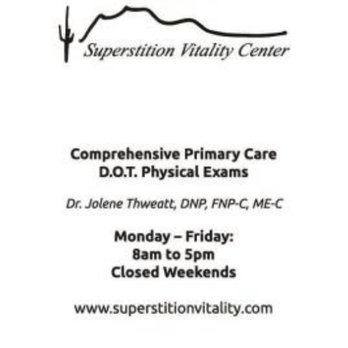 Superstition Vitality Center - Nurse Practitioner Near Me - Chandler, Arizona Superstition Vitality Center - Nurse Practitioner Near Me - Chandler, Arizona