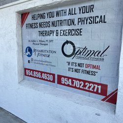 Optimal Formula Fitness - The front window