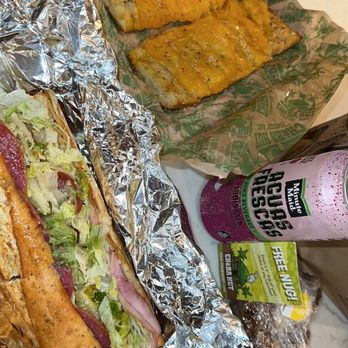 Cheba Hut Toasted Subs - La Canna (Italian) Garlic Cheese Bread , Chocolate Krispy Bar - Bars Near Me - Orlando, Florida