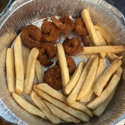 Shrimp and fries
