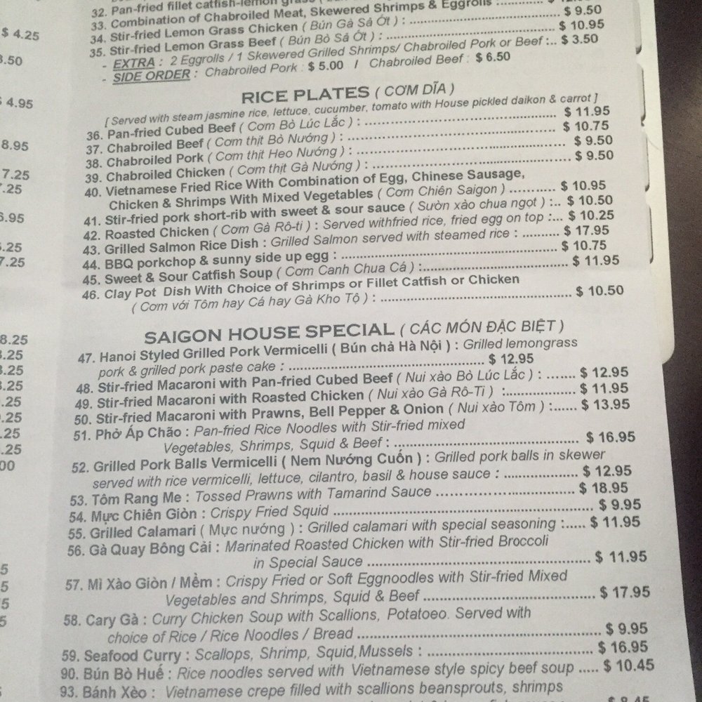 Saigon Taste - Menu - Vietnamese Near Me - El Paso, Texas Saigon Taste - Menu - Vietnamese Near Me - El Paso, Texas