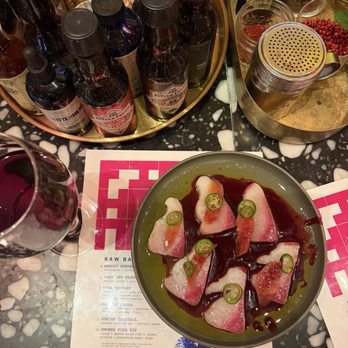 Fishmonger - Hamachi crudo - Dive Bars Near Me - Nashville, Tennessee