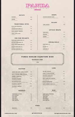 Menu photo 5 Panda Harlem New York, NY Menu photo 5 Panda Harlem New York, NY