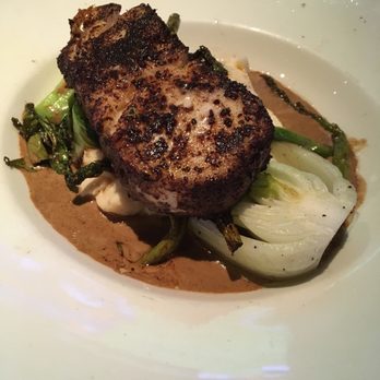 Yard House - Porcini Crusted Halibut* - New American Near Me - West Nyack, New York Yard House - Porcini Crusted Halibut* - New American Near Me - West Nyack, New York