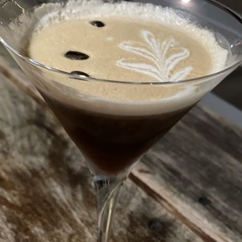 La Cosecha Bar + Restaurant - Dessert....an espresso martini. - Spanish Near Me - Paso Robles, California