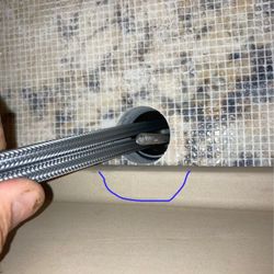 McDermott Top Shop - Where they should have knotched out the sink knowing a faucet wouldn't be able to be connected.
