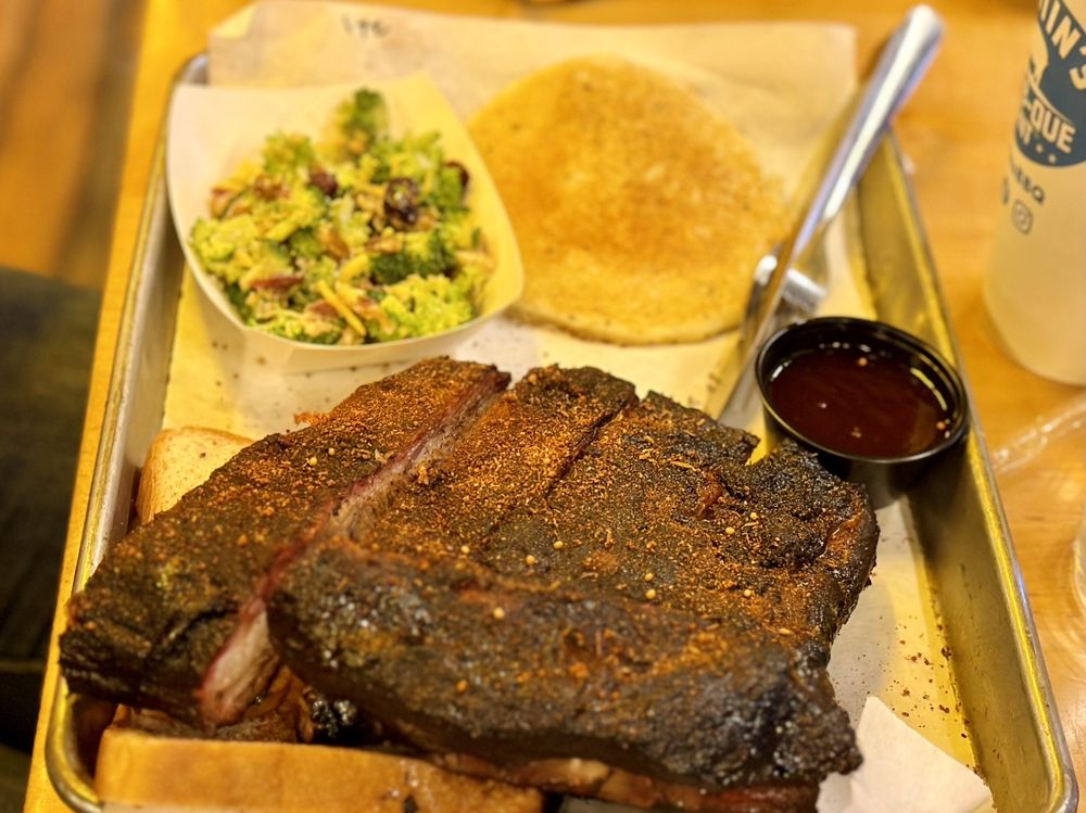 Food from Martin's Bar-B-Que Joint