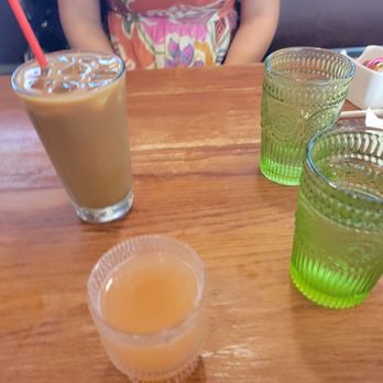 Heirloom Kitchen - Ice Terra coffee and Guava Mimosa - Burgers Near Me - Stockton, California Heirloom Kitchen - Ice Terra coffee and Guava Mimosa - Burgers Near Me - Stockton, California