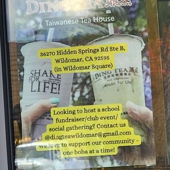 Ding Tea - Bubble Tea Near Me - Wildomar, California