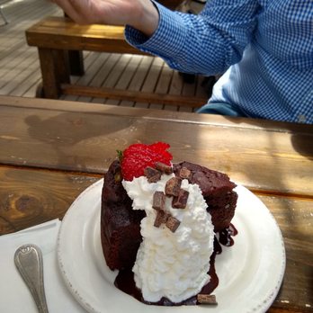 Blue Mussel Cafe - Chocolate potato cake - Seafood Near Me - Rustico, Prince Edward Island