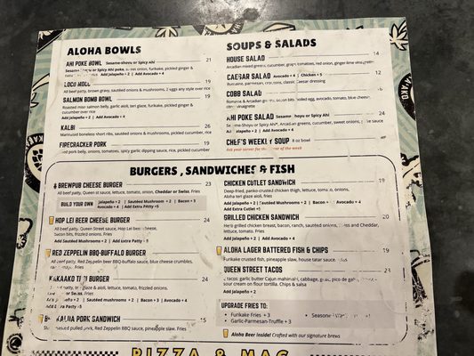 Menu photo 2 Aloha Beer Honolulu, HI