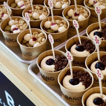 Bang Bang Bakehouse - Mini Rum Cake cups special event catering - Desserts Near Me Bang Bang Bakehouse - Mini Rum Cake cups special event catering - Desserts Near Me