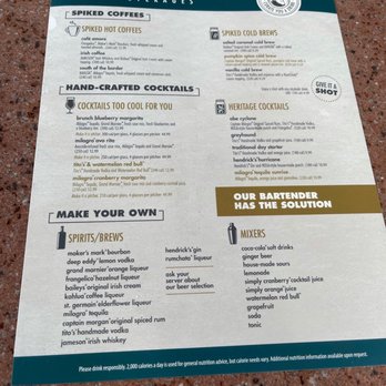 Another Broken Egg Cafe - Cocktail menu - Breakfast & Brunch Near Me - Pooler, Georgia