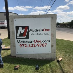 Mattress One - Monument Sign Street View.