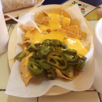 Burrito House - Chips cheese and jalapeños. - Mexican Near Me - Chicago, Illinois