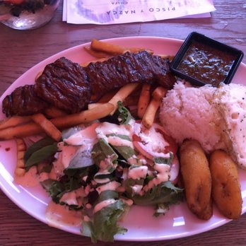 Pisco Y Nazca - Bistec a lo Pobre - Gastropubs Near Me - Kendall, Florida Pisco Y Nazca - Bistec a lo Pobre - Gastropubs Near Me - Kendall, Florida