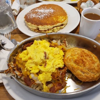 The Southern Cafe - Skillets. I got bacon, onion, cheddar. - Southern Near Me - Roselle, Illinois The Southern Cafe - Skillets. I got bacon, onion, cheddar. - Southern Near Me - Roselle, Illinois