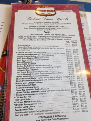 Menu photo 1 Grand Stage East Meadow, NY Menu photo 1 Grand Stage East Meadow, NY