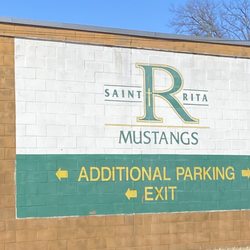 Saint Rita Mustangs Mural