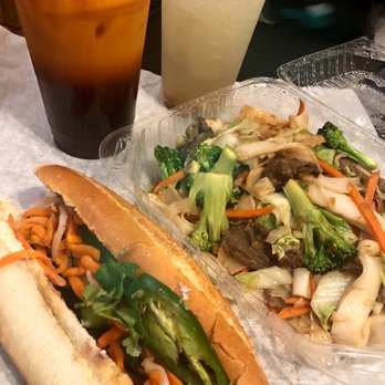 Stockpot - Lemongrass beef banh mi, beef ho fun, thai iced tea, & salted plum limeade - Vietnamese Near Me - Vallejo, California