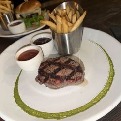Chop House Tavern - Filet with tavern sauce on the side