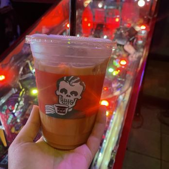 Rad Coffee - iced salted caramel cold brew with oat milk - Coffee & Tea Near Me - Covina, California Rad Coffee - iced salted caramel cold brew with oat milk - Coffee & Tea Near Me - Covina, California