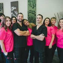 Lancaster Dental Group - This is a picture of Dr Mitch and Dr. Phil with all of our assistants.