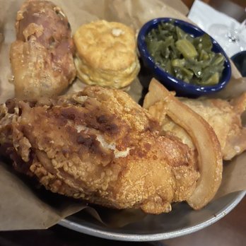 Sweet Potatoes - Miss Ora's lunch box. Fried chicken, collard greens sweet potato biscuits - Southern Near Me - Winston-Salem, North Carolina Sweet Potatoes - Miss Ora's lunch box. Fried chicken, collard greens sweet potato biscuits - Southern Near Me - Winston-Salem, North Carolina