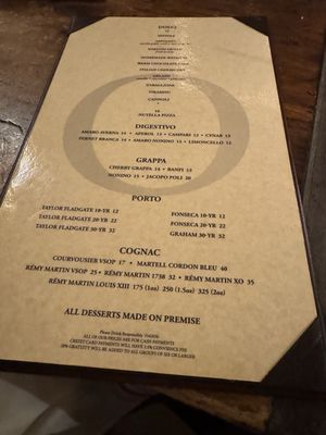 Menu photo 1 Osteria Cucina Rustica Marlboro, NJ Menu photo 1 Osteria Cucina Rustica Marlboro, NJ