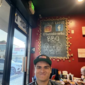 The SmoKING Ribs - BBQ boy - future pit master? - Caterers Near Me - Garden Grove, California