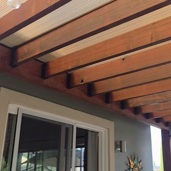 Economy Landscaping - Polycarbonate pergola cover - Landscaping Near Me