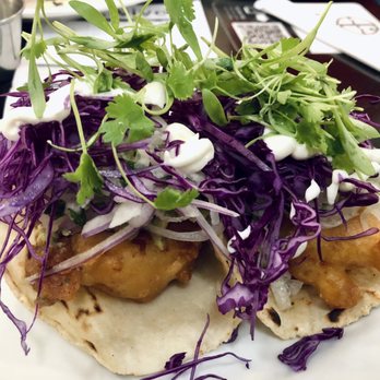 Fishwives - Baja Fish Tacos - wanted these to have a little more flavor but the fish was fried perfectly. - Seafood Near Me - Pasadena, California Fishwives - Baja Fish Tacos - wanted these to have a little more flavor but the fish was fried perfectly. - Seafood Near Me - Pasadena, California