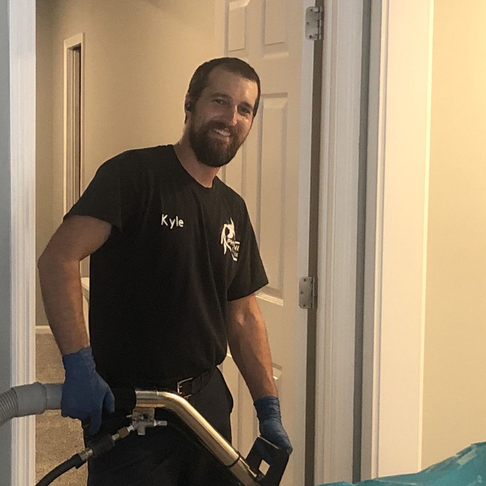 Phoenix Cleaning - The "handsome brute" himself, Kyle. - Carpet Cleaning Near Me - Herculaneum, Missouri Phoenix Cleaning - The "handsome brute" himself, Kyle. - Carpet Cleaning Near Me - Herculaneum, Missouri