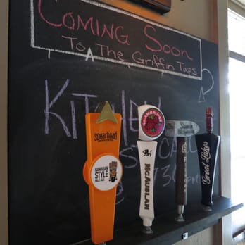 Griffin Gastropub - Clever way of announcing incoming beer - Gastropubs Near Me - Bracebridge, Ontario Griffin Gastropub - Clever way of announcing incoming beer - Gastropubs Near Me - Bracebridge, Ontario