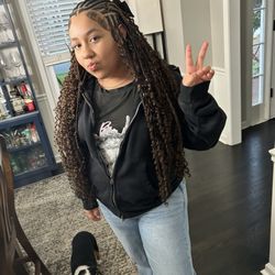 The Braid Bar - Boho knotless tribal braids