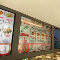 2 Amigos Restaurant - Menu