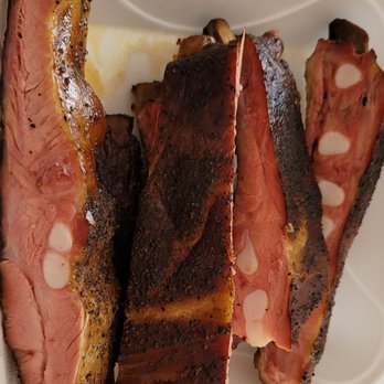 Hell's BBQ - 1/2 slab of the meaty ribs - Barbeque Near Me - Oswego , Illinois Hell's BBQ - 1/2 slab of the meaty ribs - Barbeque Near Me - Oswego , Illinois