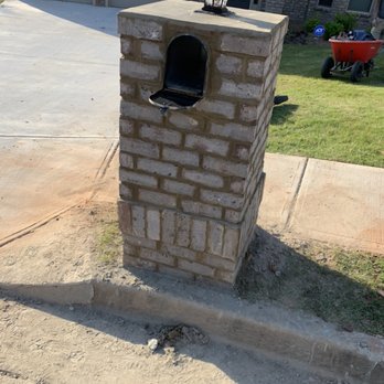 Pierce Landscape Pro - Brick Mailbox - Landscaping Near Me Pierce Landscape Pro - Brick Mailbox - Landscaping Near Me