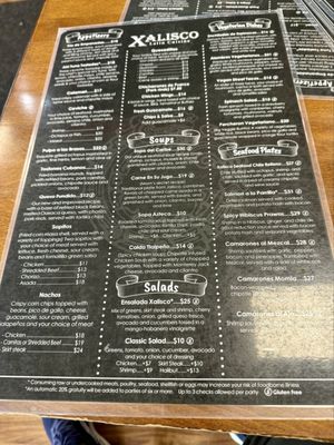 Menu photo 4 Xalisco Latin Cuisine Redmond, OR