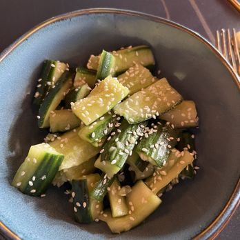 Moon Wok Kitchen & Lounge - Cucumbers served for happy hour - Chinese Near Me - Orlando, Florida Moon Wok Kitchen & Lounge - Cucumbers served for happy hour - Chinese Near Me - Orlando, Florida