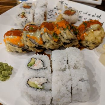 Kansai - Cali, fried and regular spicy tuna - Sushi Bars Near Me - Concord, California