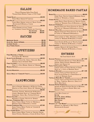 Menu photo 2 Al's Luigi's Italian Restaurant Gainesville, TX