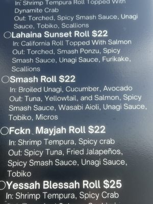 Menu photo 5 Smash Maui Lahaina, HI