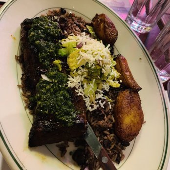 Coppelia - Steak platter with chimichurri - Cuban Near Me - New York, New York