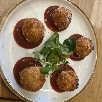 Doce Provisions - Goat cheese croquettes - New American Near Me - Miami, Florida Doce Provisions - Goat cheese croquettes - New American Near Me - Miami, Florida