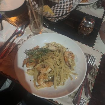 La Forchetta - shrimp pasta - Italian Near Me - Ensenada, BCN